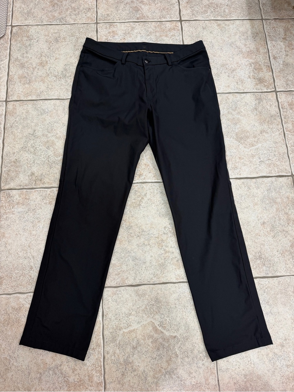 Men's Black Lululemon pants size 36